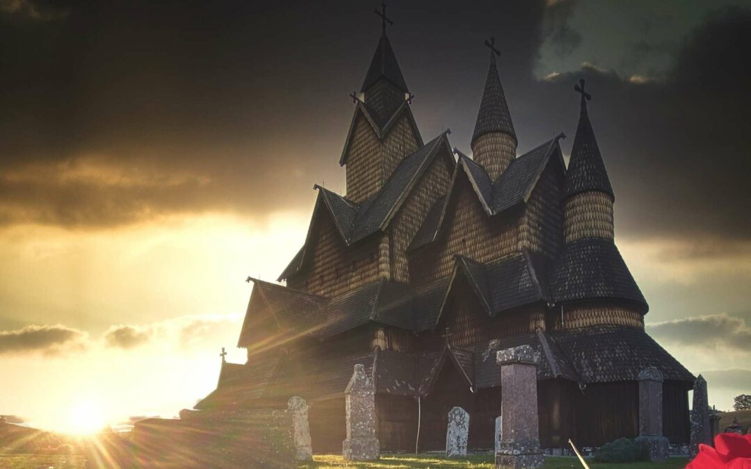 Road trip en Norvège, la plus grande église en bois debout